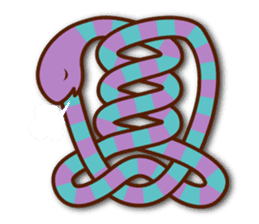 Knotted snakes Vol.2 sticker #5578353
