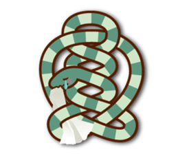 Knotted snakes Vol.2 sticker #5578356