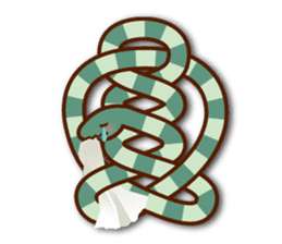 Knotted snakes Vol.2 sticker #5578356