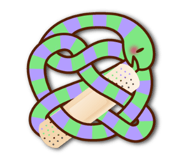 Knotted snakes Vol.2 sticker #5578357