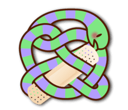 Knotted snakes Vol.2 sticker #5578357