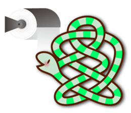 Knotted snakes Vol.2 sticker #5578363