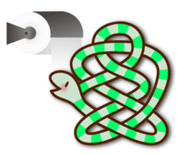 Knotted snakes Vol.2 sticker #5578363