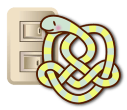 Knotted snakes Vol.2 sticker #5578365
