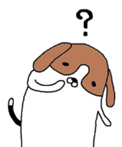 I beagle dog sticker #5580230