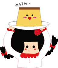 tochigiben strawberry girl sticker #5580349