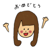 rikachan sticker #5580845