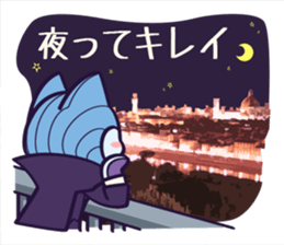 Dracula Cat Sticker sticker #5581494