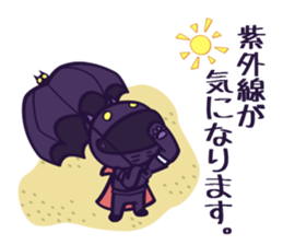 Dracula Cat Sticker sticker #5581527