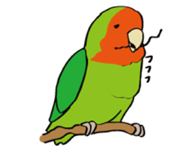 Lovebird. sticker #5581703