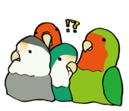 Lovebird. sticker #5581707