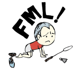 Wor Rak Badminton sticker #5582036