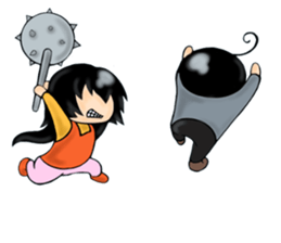 Oniyome and Perverse Husband sticker #5582408