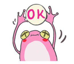 polite frog sticker #5582784