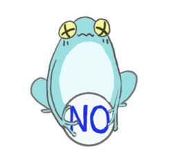 polite frog sticker #5582785