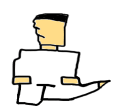 There is a KARATE game tomorrow. sticker #5583029