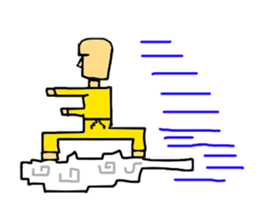 There is a KARATE game tomorrow. sticker #5583033