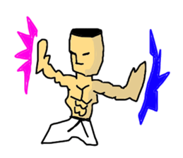 There is a KARATE game tomorrow. sticker #5583045