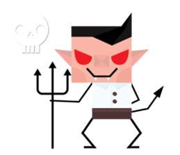 Paul- The Square face sticker #5583085