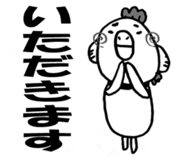 4 Animals Monochrome. sticker #5584611