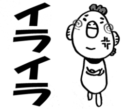 4 Animals Monochrome. sticker #5584631