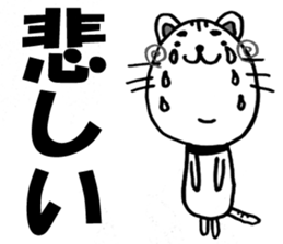 4 Animals Monochrome. sticker #5584634