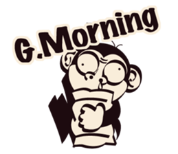 SAMURAI OSARU ver.English sticker #5584690