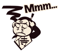 SAMURAI OSARU ver.English sticker #5584693