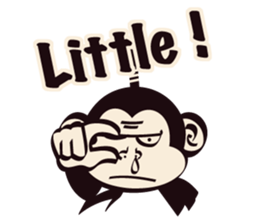 SAMURAI OSARU ver.English sticker #5584699