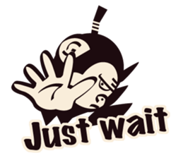 SAMURAI OSARU ver.English sticker #5584701