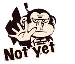 SAMURAI OSARU ver.English sticker #5584702