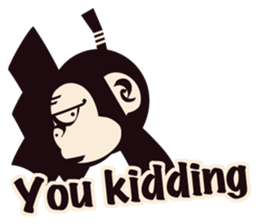 SAMURAI OSARU ver.English sticker #5584704