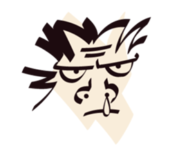 SAMURAI OSARU ver.English sticker #5584718