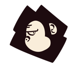 SAMURAI OSARU ver.English sticker #5584719