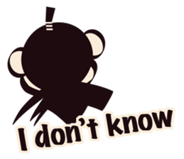 SAMURAI OSARU ver.English sticker #5584722