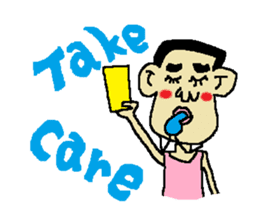 Man bad feeliing cute and fun sticker #5584781