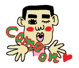 Man bad feeliing cute and fun sticker #5584784