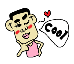 Man bad feeliing cute and fun sticker #5584789