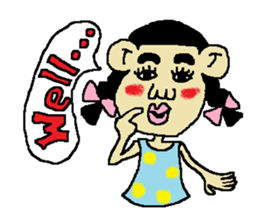 Man bad feeliing cute and fun sticker #5584797