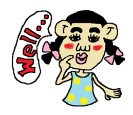 Man bad feeliing cute and fun sticker #5584797