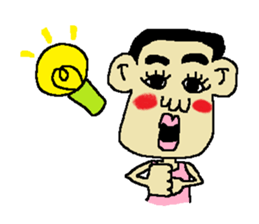 Man bad feeliing cute and fun sticker #5584800