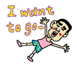 Man bad feeliing cute and fun sticker #5584802