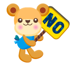 MiMi Bear sticker #5585068