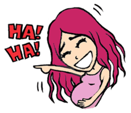 Hanna's Lifestyle in Pregnancy sticker #5586125