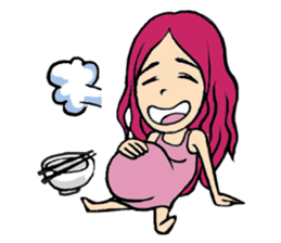 Hanna's Lifestyle in Pregnancy sticker #5586141