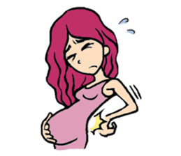 Hanna's Lifestyle in Pregnancy sticker #5586145