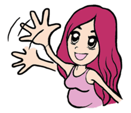 Hanna's Lifestyle in Pregnancy sticker #5586152