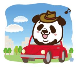 Panda gentlemen's theater. Vol.3 sticker #5586325