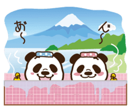 Panda gentlemen's theater. Vol.3 sticker #5586360
