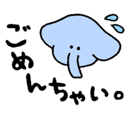 Strange creatures of smile sticker #5586418